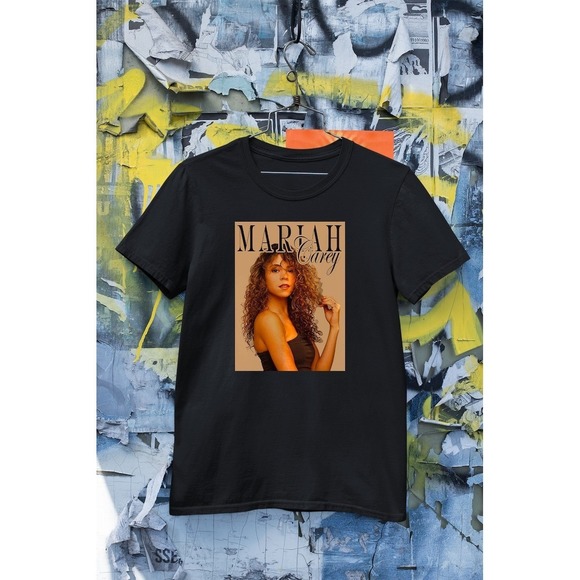 Mariah Carey Pictures T Shirt, Retro Style Tee, Gift For Mariah Carey Fans - Picture 1 of 4